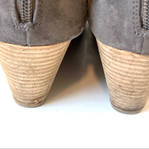 REPORT Gray Wedge Cut Out Booties—SZ. 7.5-8 - Picture 6 of 14